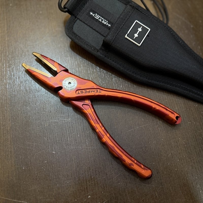 画像2: 【HATCH】TEMPEST 2 PLIER - MAGMA RED ORANGE (2)