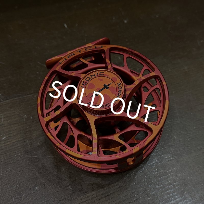 画像6: 【HATCH】ICONIC 7 PLUS REEL LA - MAGMA  RED ORANGE (6)