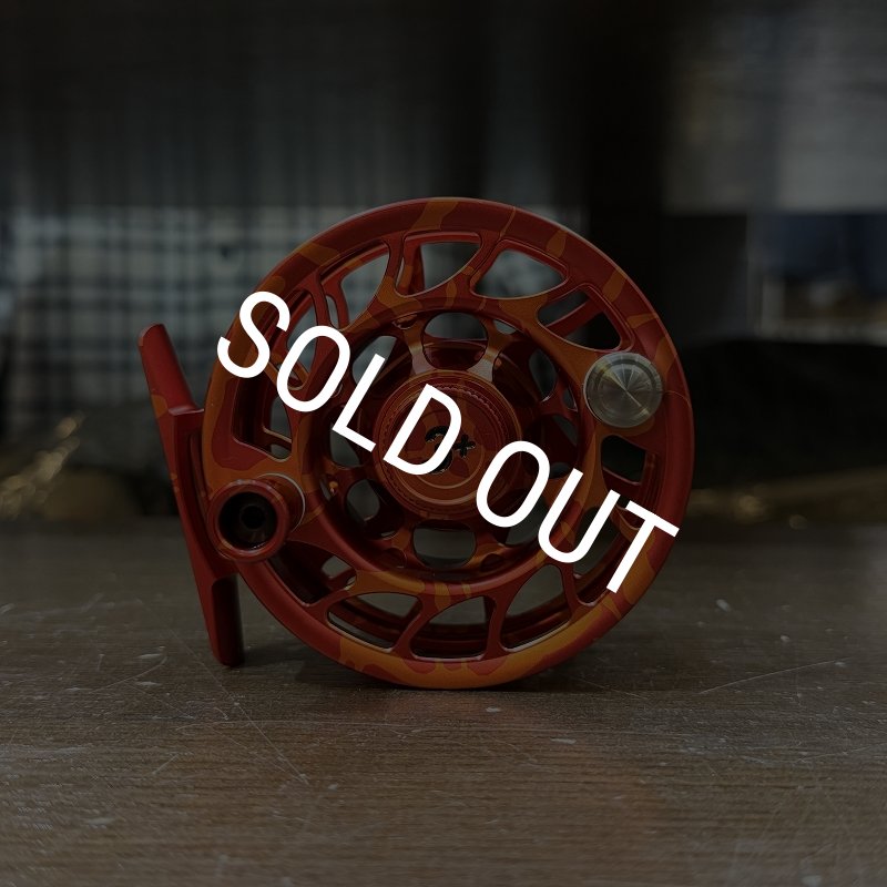 画像1: 【HATCH】ICONIC 3 PLUS REEL LA - MAGMA RED ORANGE (1)