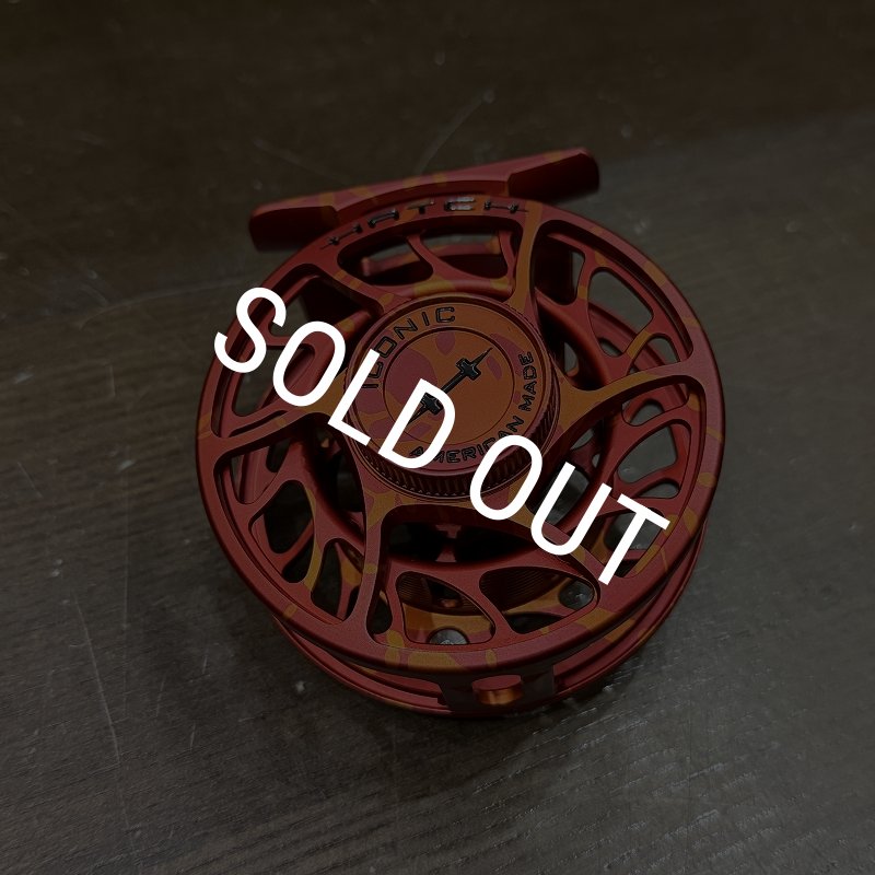 画像6: 【HATCH】ICONIC 3 PLUS REEL LA - MAGMA RED ORANGE (6)