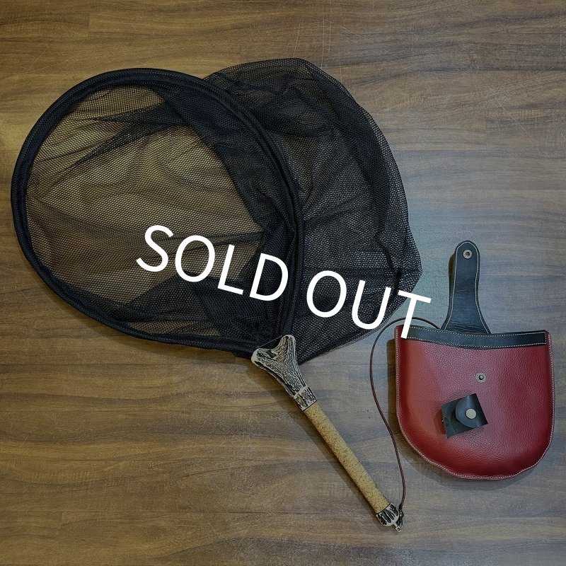 画像1: 【SUGISAKA】鹿角 スプリングネット 4L セパレートハンドル(2) (1)