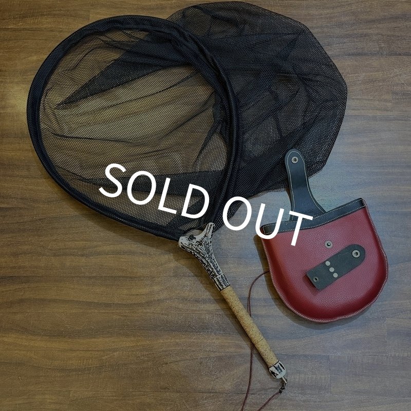 画像1: 【SUGISAKA】鹿角 スプリングネット 4L セパレートハンドル(1) (1)