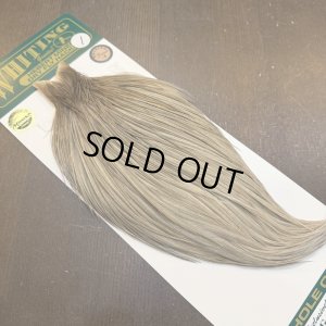 画像2: 【WHITING】Hebert ROOSTER CAPE Bronze Grade - Medium grey dun No.1