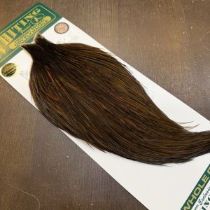 画像2: 【WHITING】Hebert Bronze Grade Cape - DARK BROWN DUN
