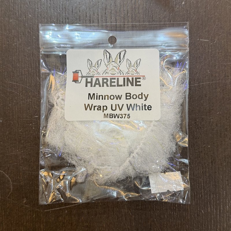 画像1: 【HARELINE】Minnow Body Wrap - UV WHITE (1)