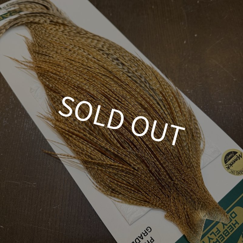 画像4: 【WHITING】Hebert ROOSTER CAPE Pro Grade - BARRED Medium Ginger No.1 (4)