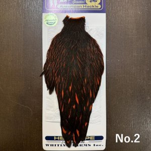 画像2: 【WHITING】American Hen Cape BLW/ORANGE