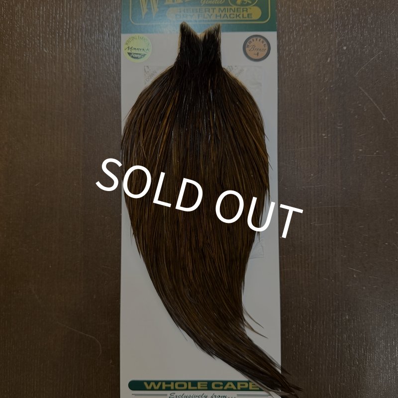 画像1: 【WHITING】Hebert Bronze Grade Cape - DARK BROWN DUN (1)