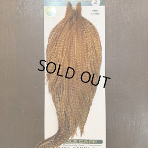 画像1: 【WHITING】Hebert ROOSTER CAPE Pro Grade - BARRED DARK Ginger No.2