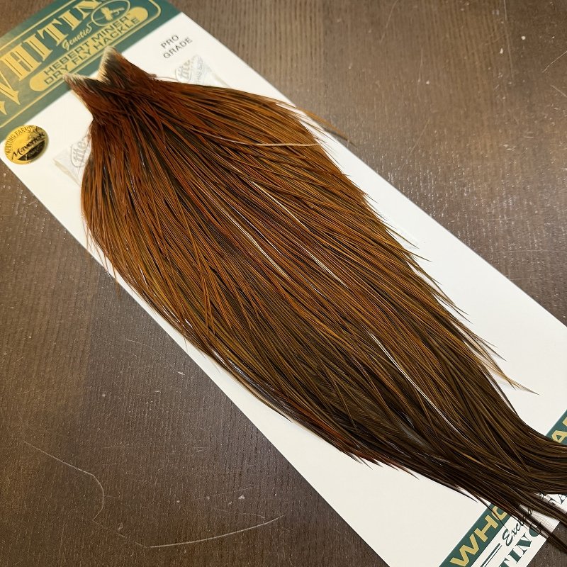画像2: 【WHITING】Hebert ROOSTER CAPE PRO Grade - Rusty Natural Dun (2)