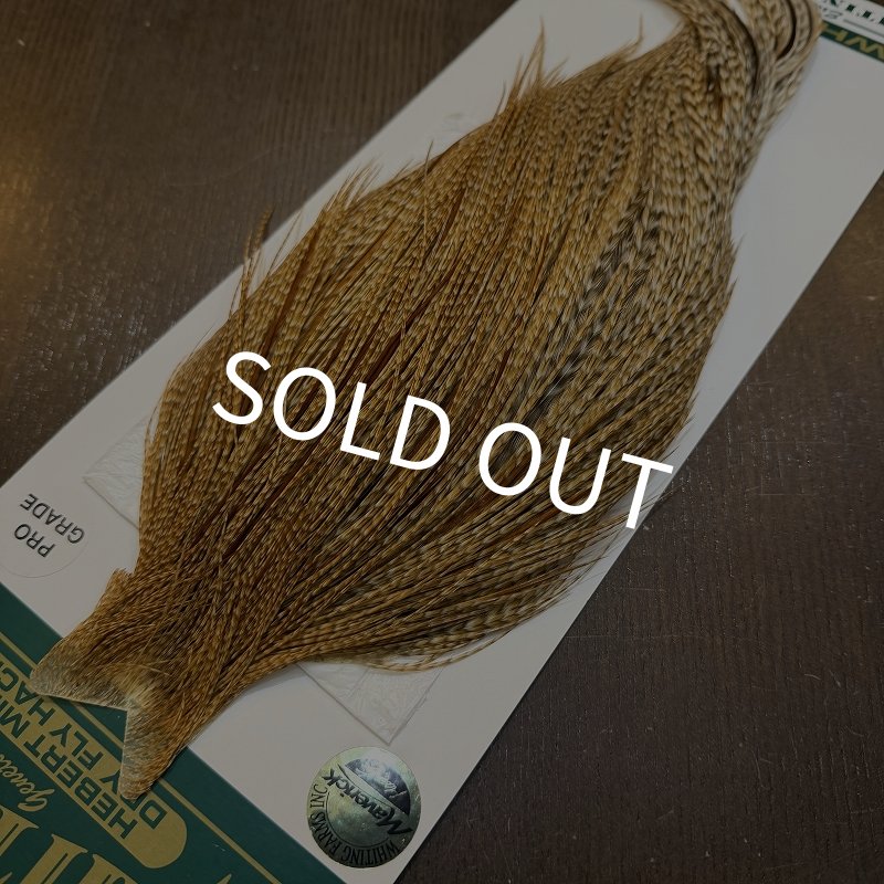 画像3: 【WHITING】Hebert ROOSTER CAPE Pro Grade - BARRED Medium Ginger No.1 (3)