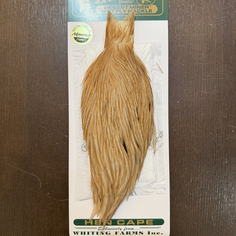 画像1: 【WHITING】Hebert Hen Cape - MEDIUM GINGER (1)