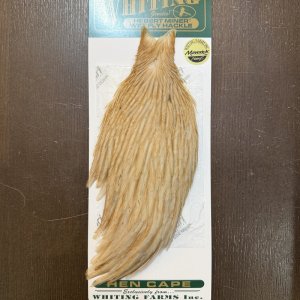 画像1: 【WHITING】Hebert Hen Cape - LIGHT GINGER