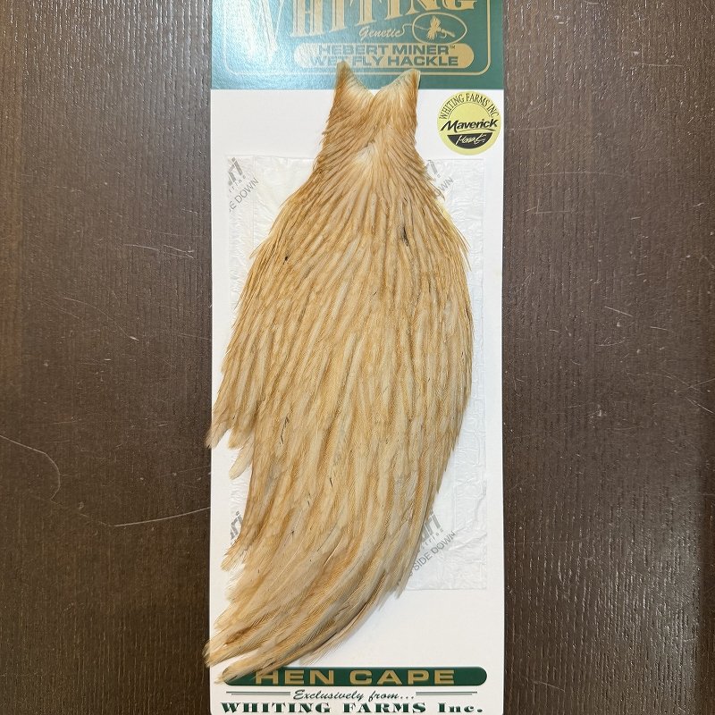 画像1: 【WHITING】Hebert Hen Cape - LIGHT GINGER (1)
