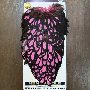 画像2: 【WHITING】American Hen Saddle BLW/PINK