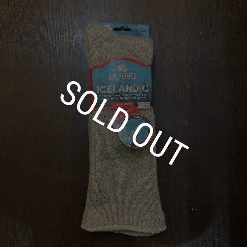 画像1: 【J.B. Field's】Men's Icelandic "50 Below Ice" Wool Thermal Sock (1)