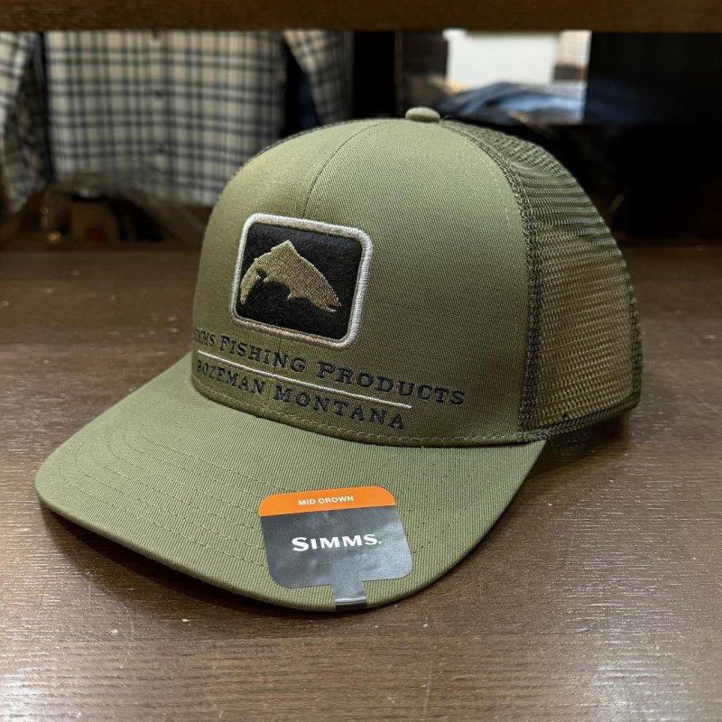 画像1: 【SIMMS】DOUBLE HAUL ICON TRUCKER - Loden Heather (1)