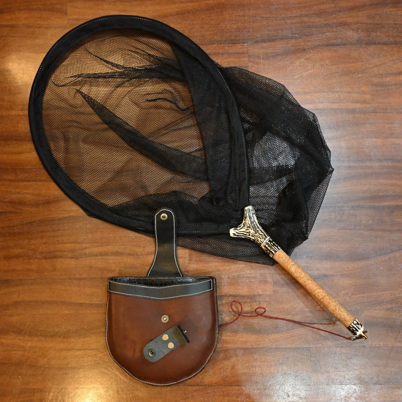 画像1: 【SUGISAKA】鹿角 スプリングネット 4L セパレートハンドル (1)