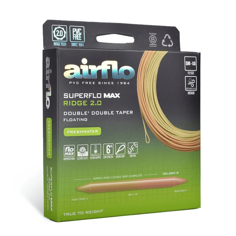 画像1: AIRFLO SUPERFLO MAX RIDGE 2.0 - DOUBLE' DOUBLE TAPER (1)