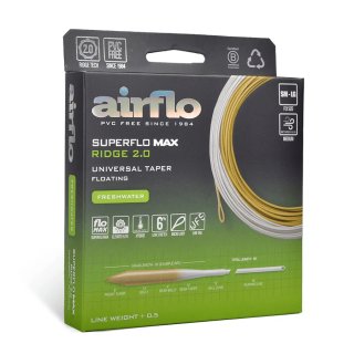 airflo DT-4 SUPERFLO ダブルテーパー フライライン Airflo Superflo Max Ridge 2.0 Double Double Taper DT フライライン