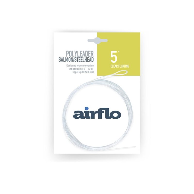 画像1: Airflo PolyLeader SALMON/STEELHEAD 5ft(24lb) (1)