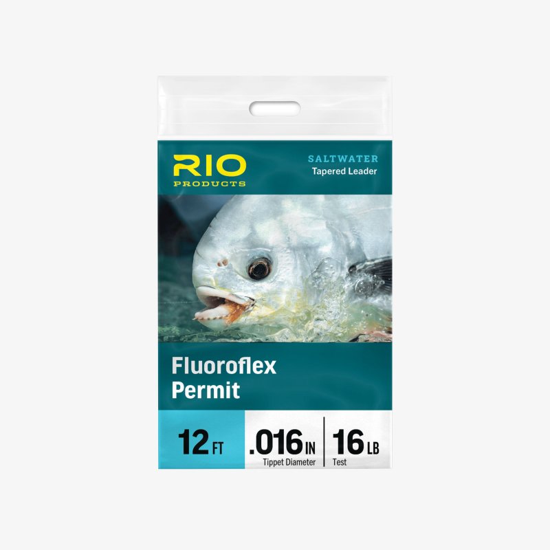 画像1: RIO Fluoroflex Permit Leader 12ft (1)