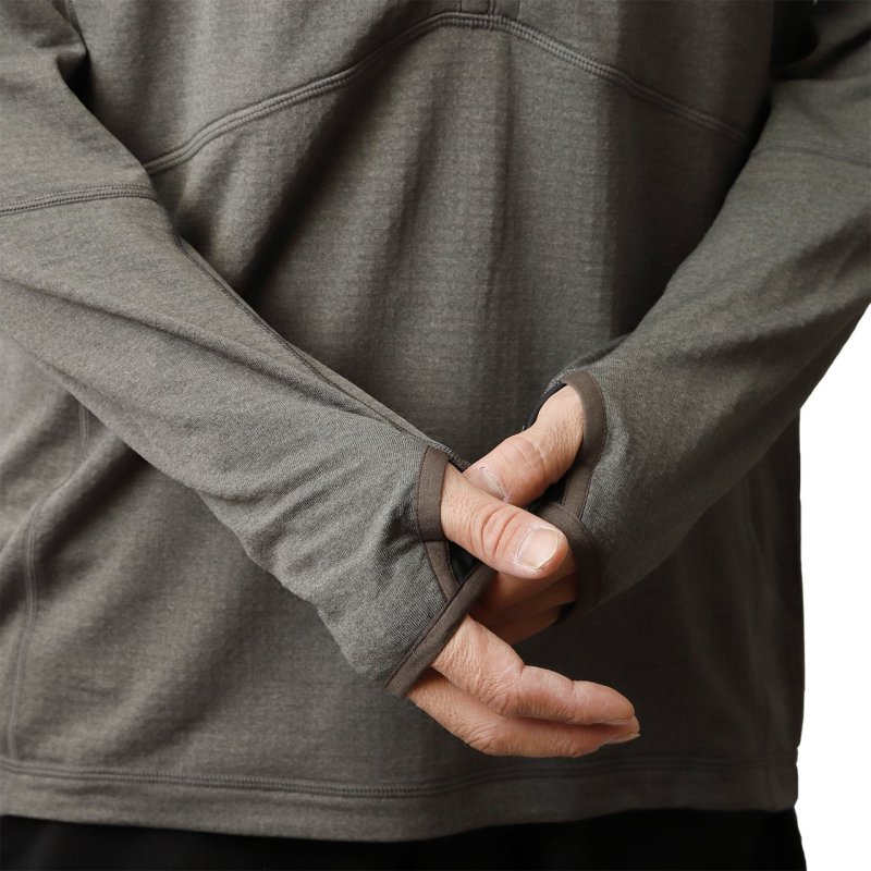 画像4: Afterglow POWERGRID HALF ZIP SHIRTS / パワーグリッドハーフジップシャツ (4)