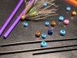 画像1: Aqua flies Tube beads (1)