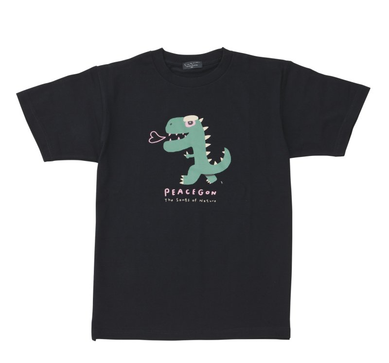 画像1: 村上康成BREEZING Tシャツ かいじゅう ネイビー (1)