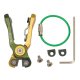 Aluminum - Green and Gold - Offset
