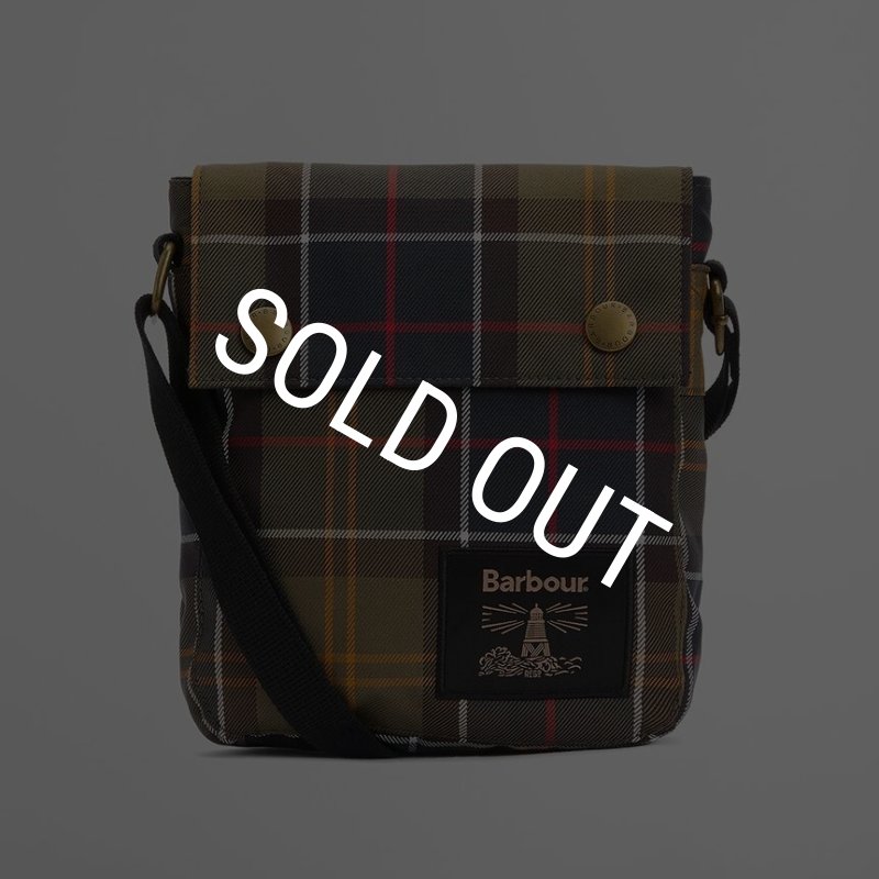画像1: Barbour Torridon タータン クロスボディバッグ (1)