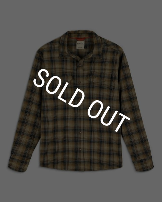 画像1: SIMMS Gallatin Flannel Shirt Kennebec Plaid Stone #US-L(SALE) (1)