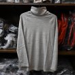 画像1: Kepani KP9903MS スパンフライス　POLO NECK LONG SLEEVE T-SHIRT (1)