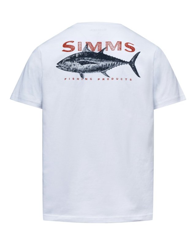 画像2: SIMMS Tuna T-Shirt - White (2)