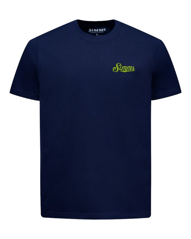 画像2: SIMMS Lefty Deceiver T-Shirt - Classic Blue (2)