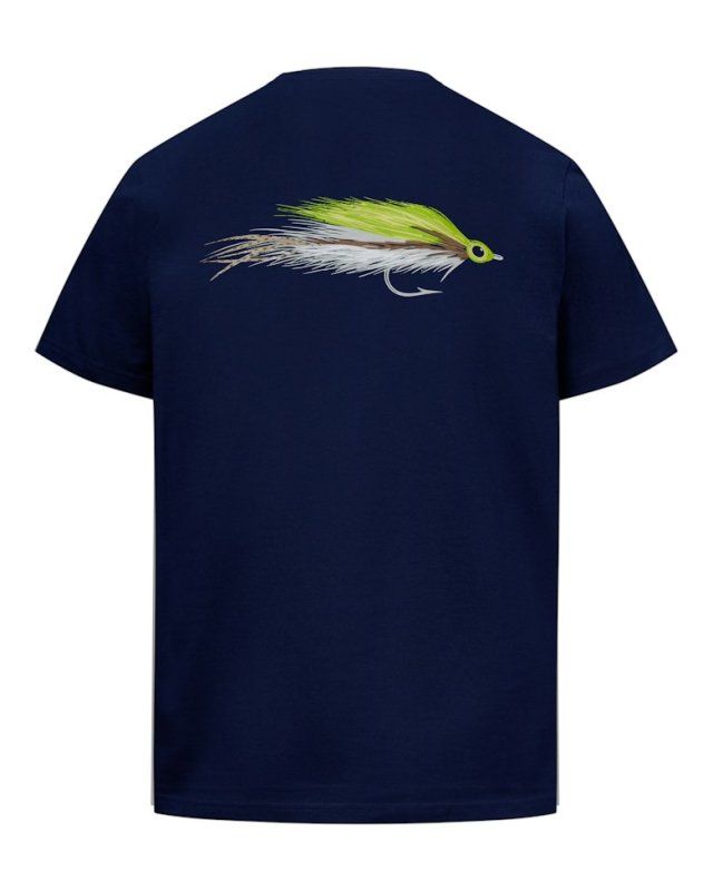 画像1: SIMMS Lefty Deceiver T-Shirt - Classic Blue (1)