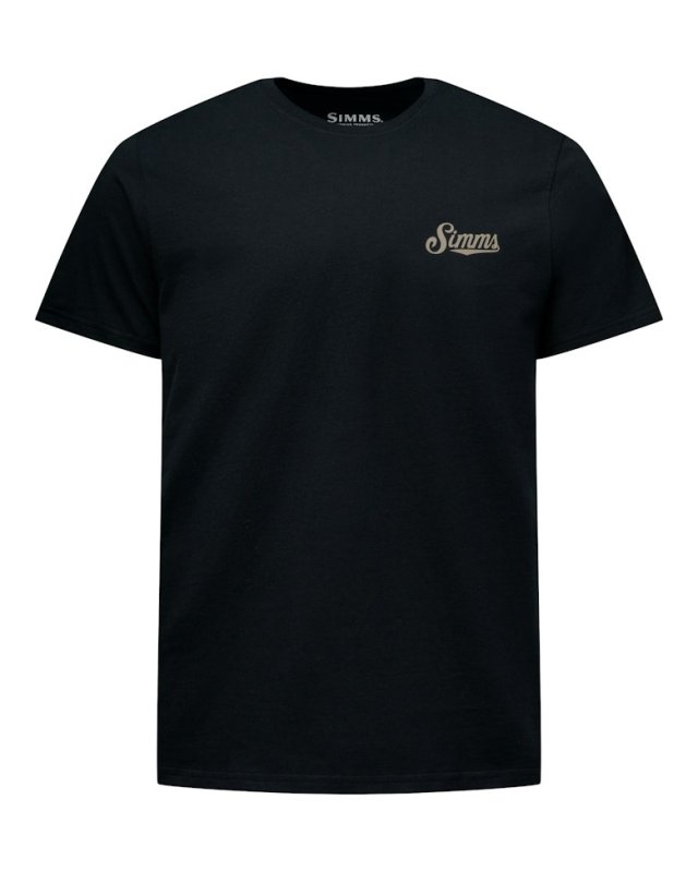 画像1: SIMMS SWING IT T-SHIRT - BLACK (1)