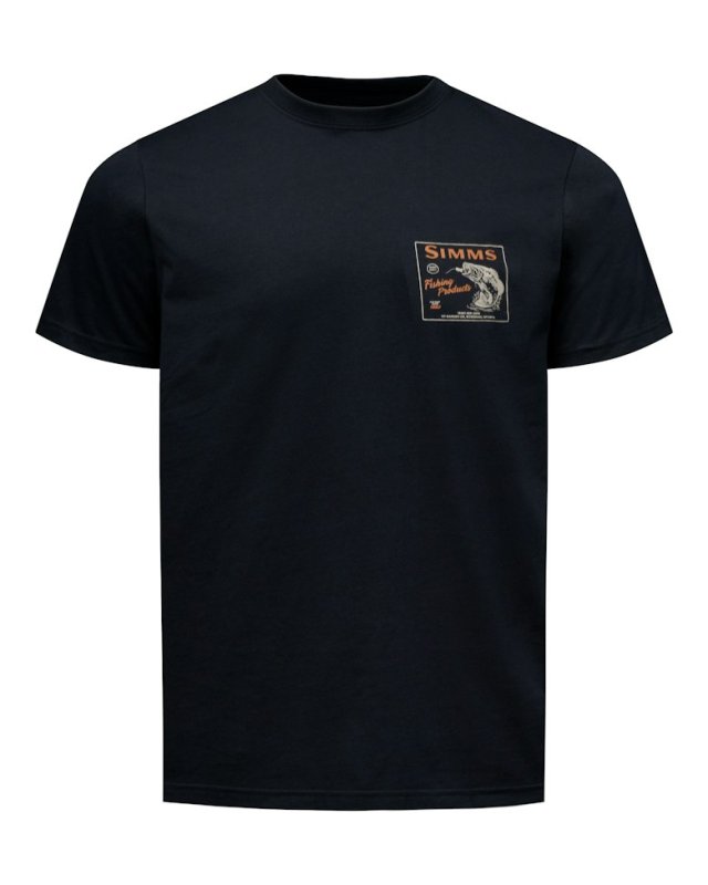 画像1: SIMMS LOCAL SHOP TECH T-SHIRT - BLACK (1)