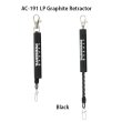 画像1: AC-191 LPグラファイト リトラクター Black (1)