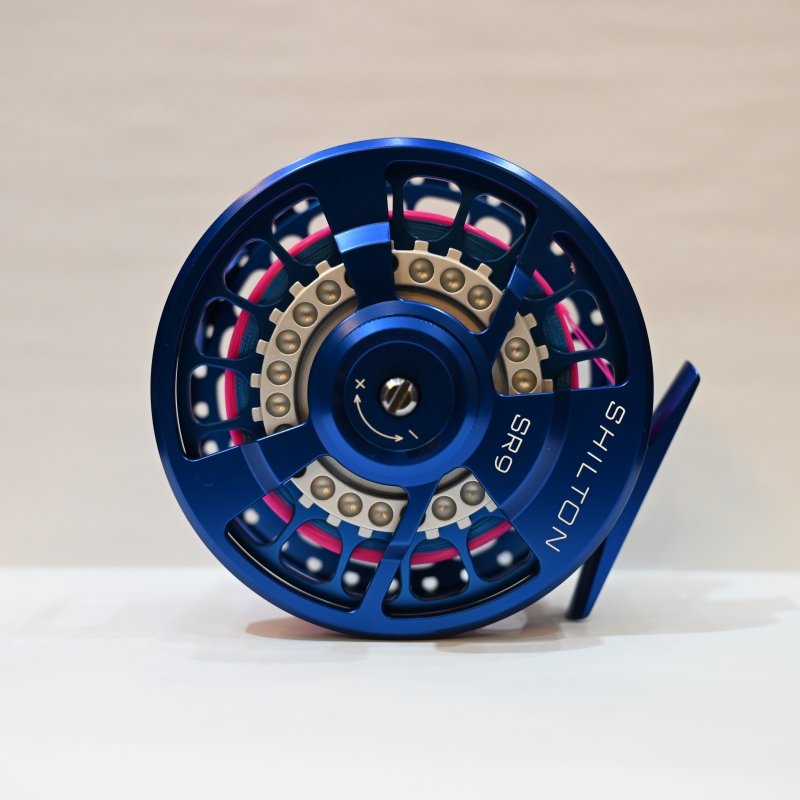 画像2: Shilton SR9 Fly Reel - Blue(フィールド未使用品) (2)