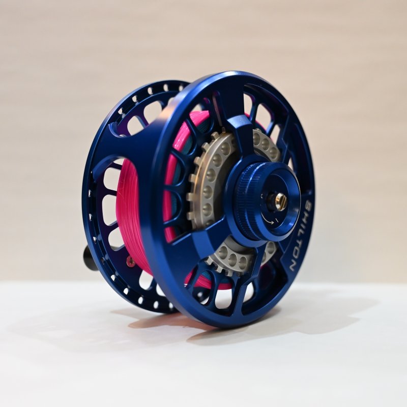 画像3: Shilton SR9 Fly Reel - Blue(フィールド未使用品) (3)