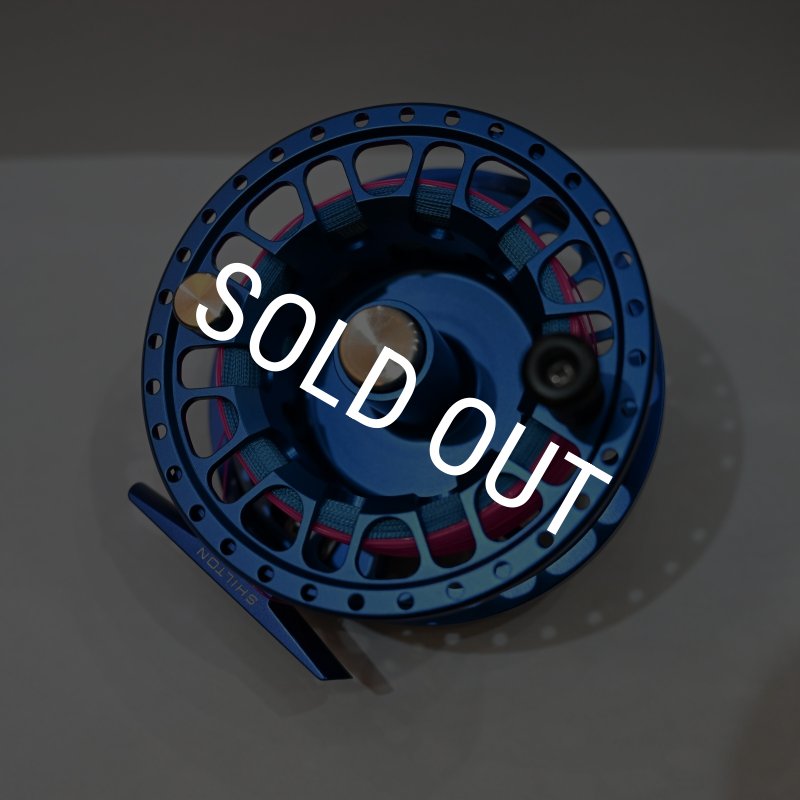 画像5: Shilton SR9 Fly Reel - Blue(フィールド未使用品) (5)