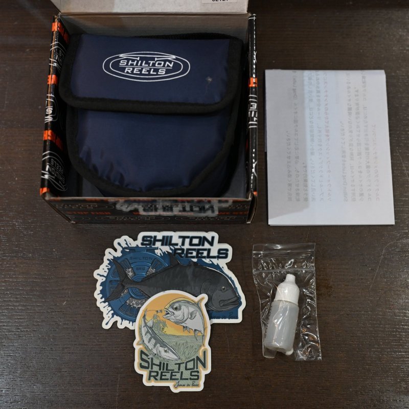 画像7: Shilton SR9 Fly Reel - Blue(フィールド未使用品) (7)