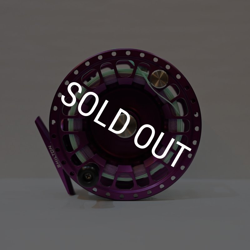 画像1: Shilton SR9 Fly Reel - Purple(フィールド未使用品) (1)