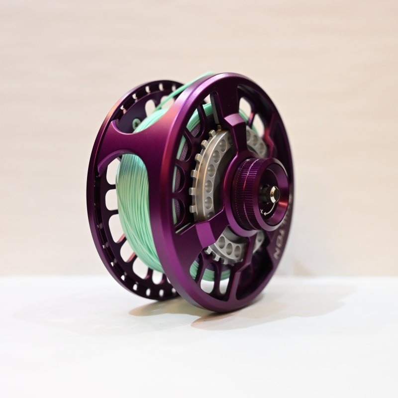 画像4: Shilton SR9 Fly Reel - Purple(フィールド未使用品) (4)