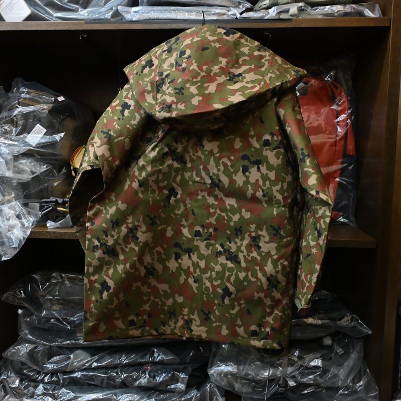 画像2: PUROMONTE SR501M GORE-TEX カモフラージュ レインスーツ 上下セット (2)