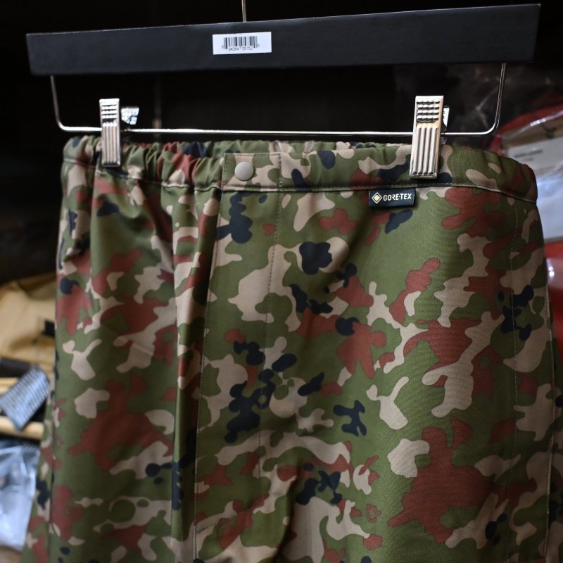 画像5: PUROMONTE SR501M GORE-TEX カモフラージュ レインスーツ 上下セット (5)