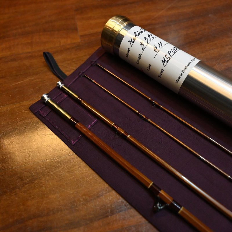 画像5: 十勝鱒竿 Makiri SP マキリ セミパラボリック 8ft 3in #4  3pc 2tip (5)