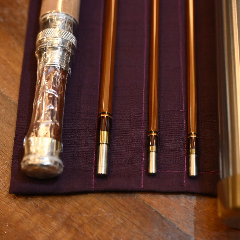 画像10: 十勝鱒竿 Makiri SP マキリ セミパラボリック 8ft 3in #4  3pc 2tip (10)