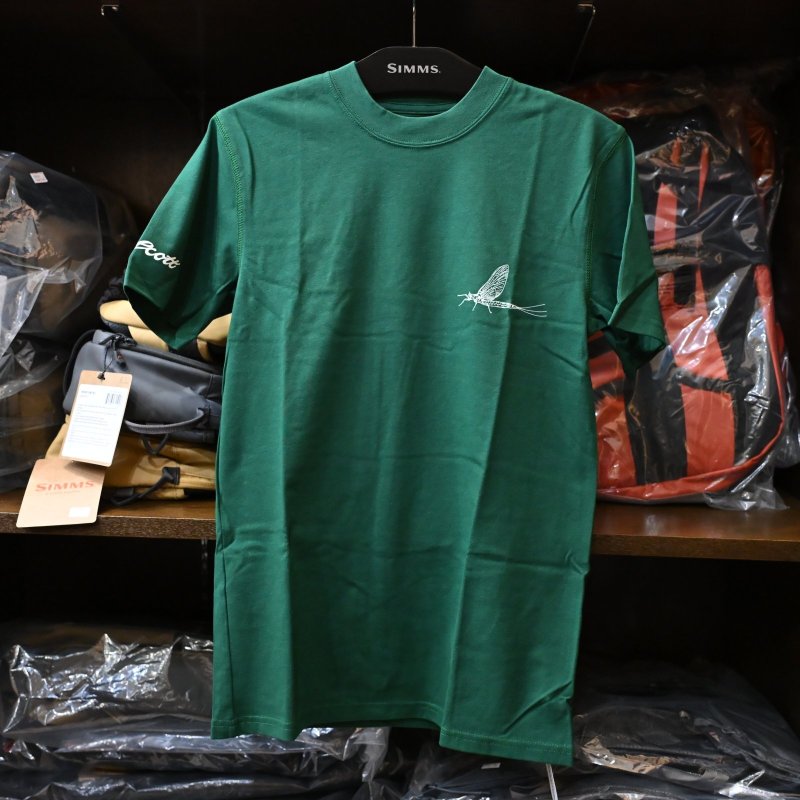 画像1: Scott DEEP GREEN SHORT SLEEVE(SALE) (1)